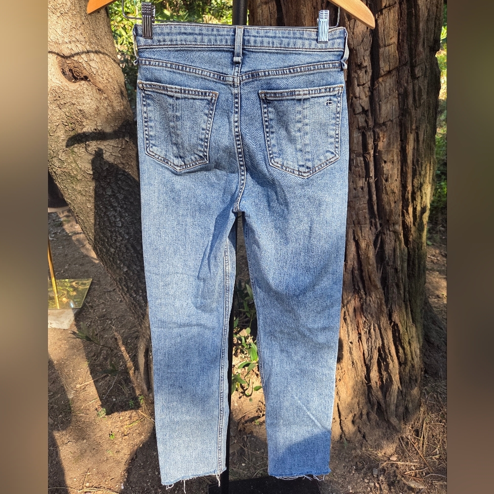 Rag & Bone Womens Nina High Rise Ankle Jeans Size… - image 4